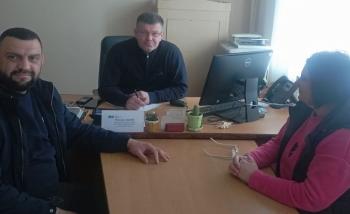 Начальник Самбірської ДПІ провів робочу зустріч  з платниками податків
