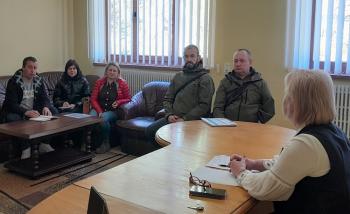 Діалог із представниками супроводу ветеранів війни Сколівщини 