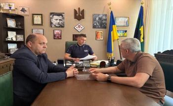 Робоча зустріч у Дрогобицькій військовій адміністрації