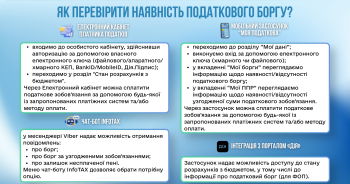 Стрийська ДПІ: Як перевірити наявність податкового боргу?