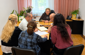 В Радехівському секторі обслуговування платників проведенно (круглий стіл) на тему: Національна стратегія доходів до 2030 року. Удосконалення адміністрування податків, зборів та платежів