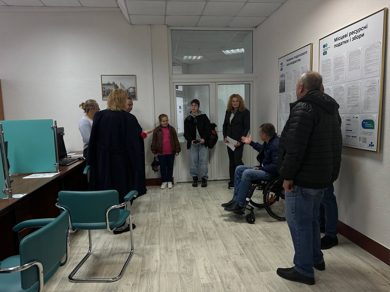 Зустріч податківців Львівщини з амбасадорами безбар’єрності. Фото № 2/1