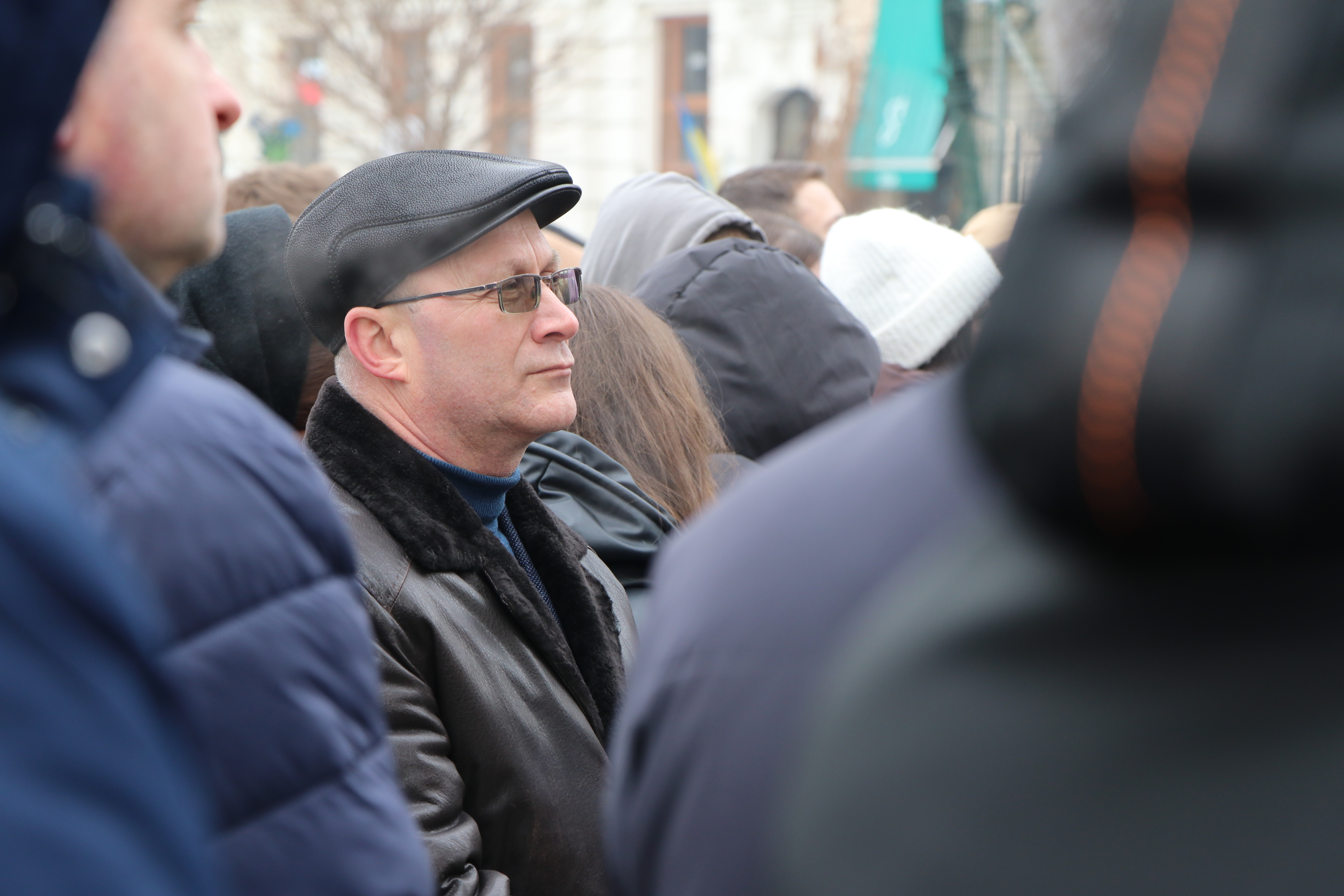 Заступник начальника Головного управління ДПС у Львівській області Ігор Лазорко взяв участь у заходах до Дня Соборності України. Фото № 5/4