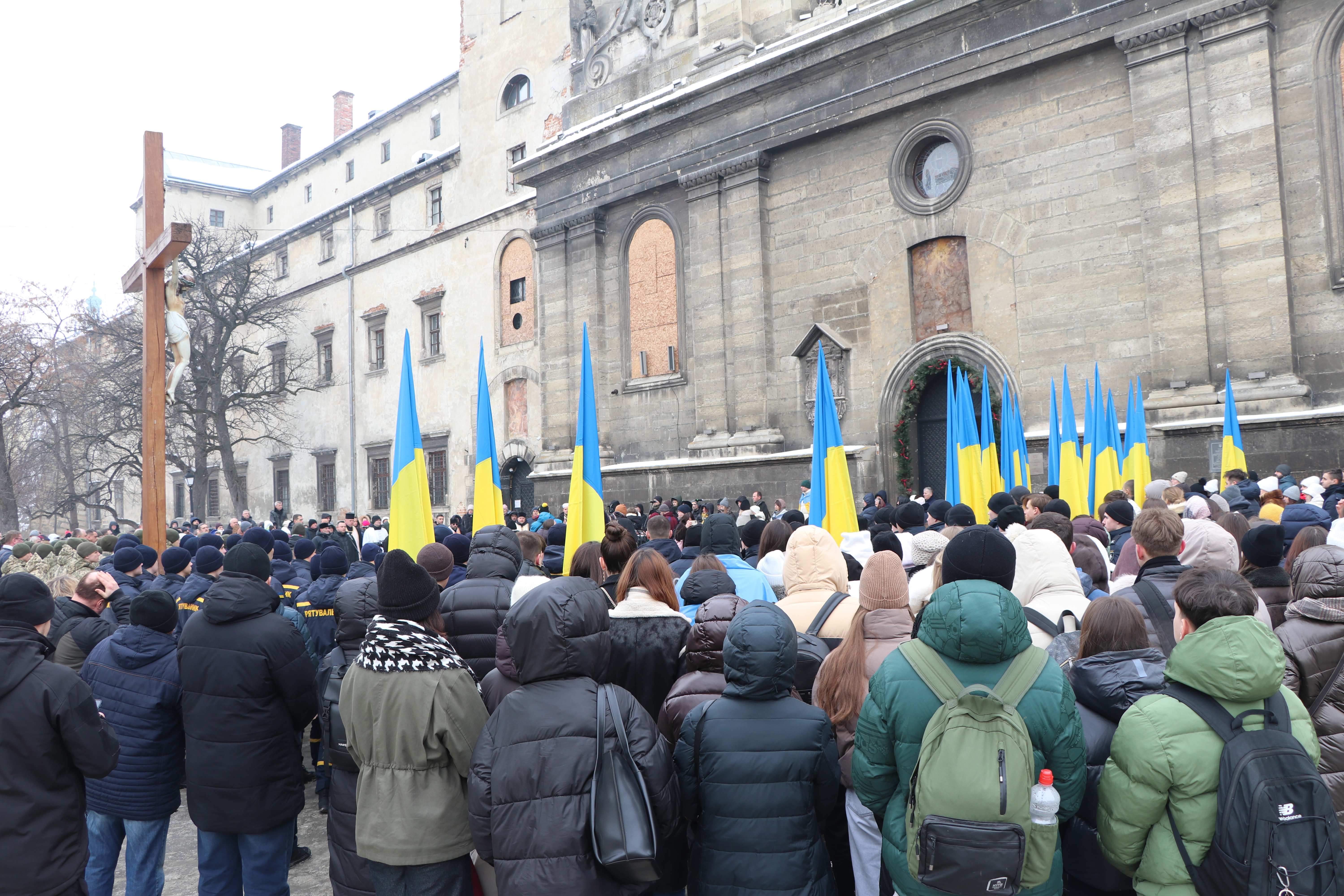 Заступник начальника Головного управління ДПС у Львівській області Ігор Лазорко взяв участь у заходах до Дня Соборності України. Фото № 9/8