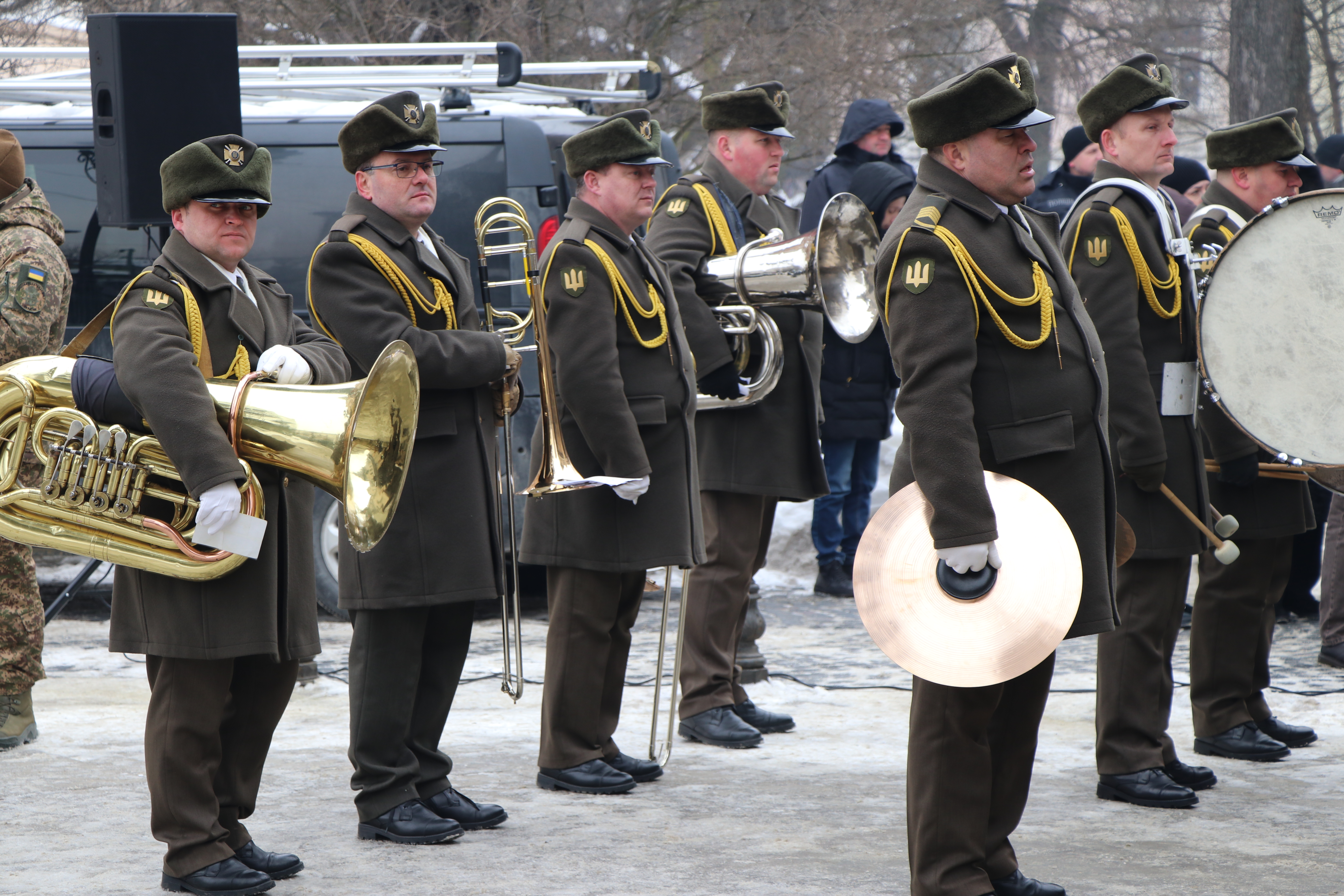 Заступник начальника Головного управління ДПС у Львівській області Ігор Лазорко взяв участь у заходах до Дня Соборності України. Фото № 10/9