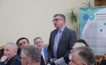 На засіданні Громадської ради начальник ГУ ДПС у Львівській області Микола Никитюк озвучив Публічний звіт про результати діяльності  служби у 2025 році