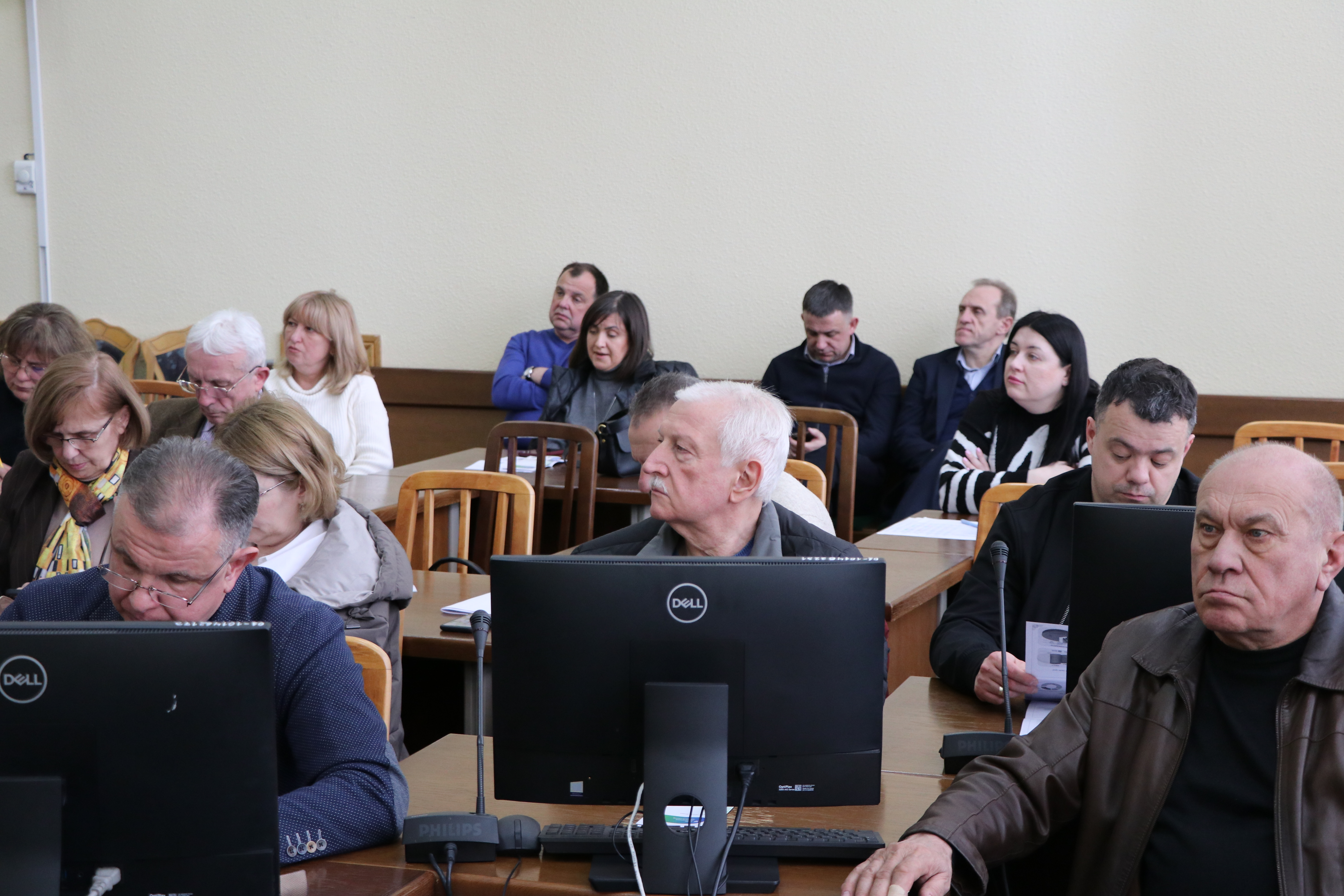 На засіданні Громадської ради начальник ГУ ДПС у Львівській області Микола Никитюк озвучив Публічний звіт про результати діяльності  служби у 2025 році. Фото № 10/9