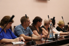 Податківці Львівщини обговорили з колективом ЛНУ ім. Івана Франка актуальні питання майнового оподаткування та електронних сервісів. Фото № 8/7