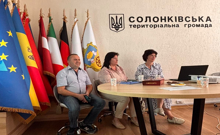 У Солонківській сільській територіальній громаді відбулася зустріч з податківцями. Фото № 1/0