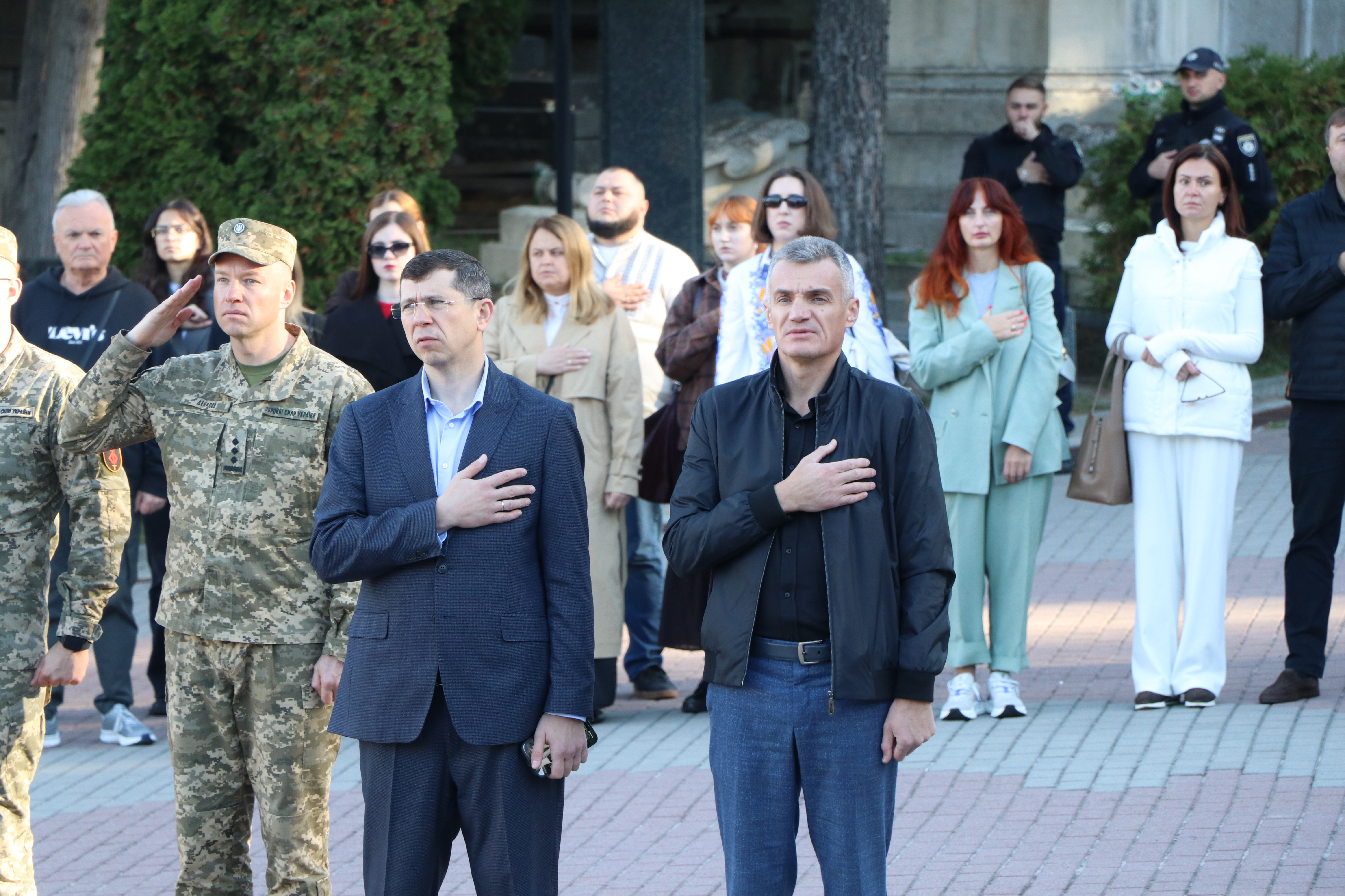 Микола Никитюк взяв участь у заходах до Дня захисників і захисниць України. Фото № 1/0