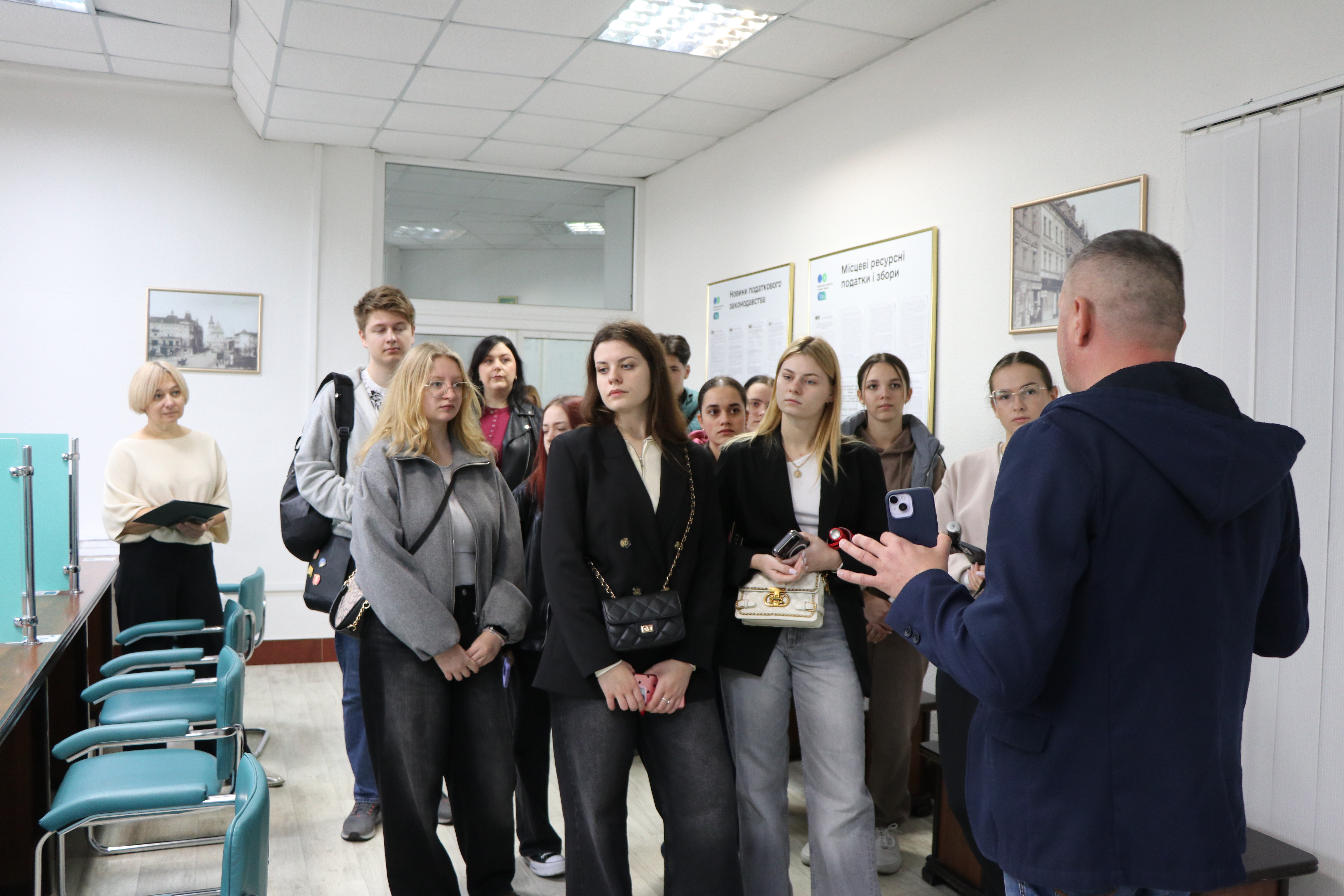 Про роботу податкової служби та електронні сервіси – студентам Львівського торговельно-економічного університету. Фото № 5/4
